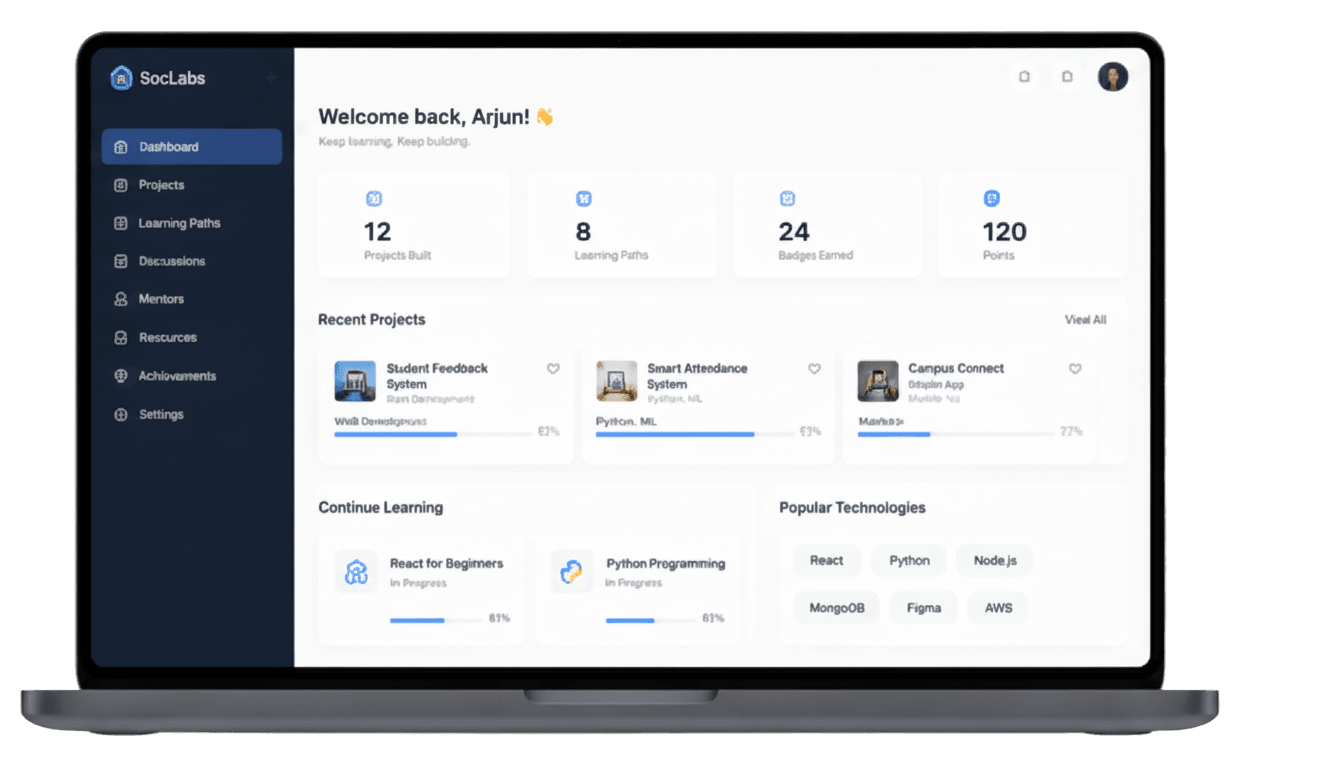 SOC Labs cybersecurity learning platform